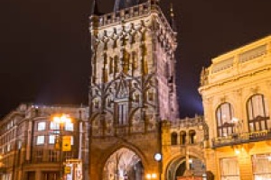 Short visit of Prague after the dark