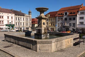 Klatovy walk through the city 