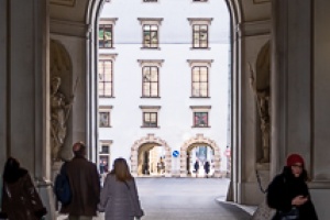 Central Vienna, Hofburg, Austria, street photo