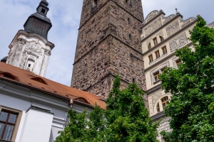 Klatovy Black Tower - rear view