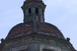 Moravsky Krumlov Castle garden and trees