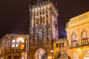 Short visit of Prague after the dark
