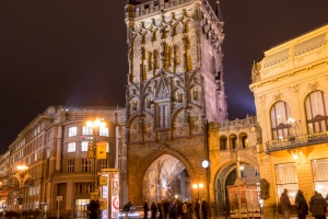 Short visit of Prague after the dark