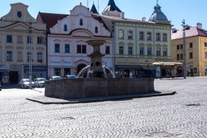 Klatovy walk through the city 