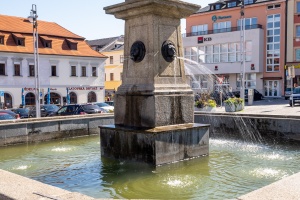 Klatovy walk through the city 