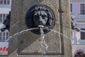 Klatovy walk through the city 