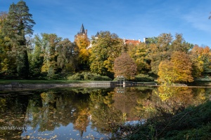 Chateau Zleby, short visit of the castle and its park