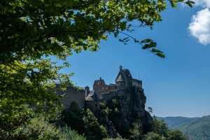 Aggstein Castle - a ruined castle above the Danube River