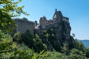 Aggstein Castle - a ruined castle above the Danube River