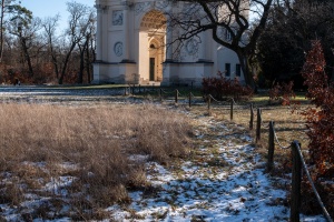 Winter Stillness at the Temple of Diana